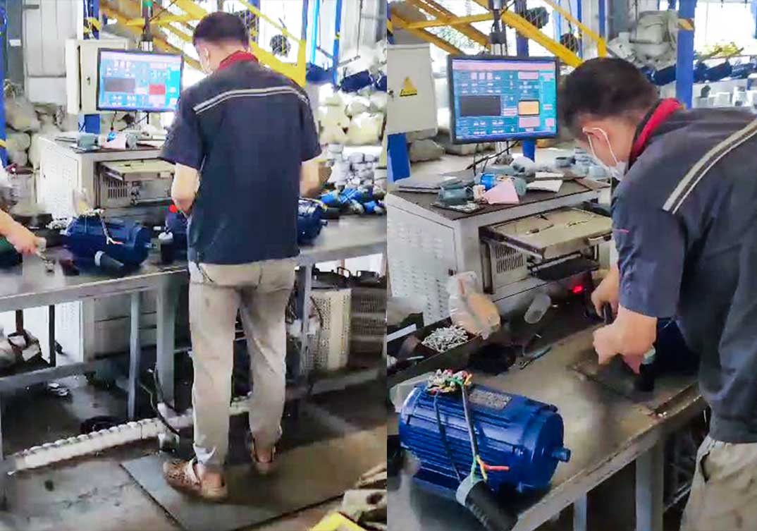 三相電機檢測系統(tǒng)應用現場—艾普智能.jpg