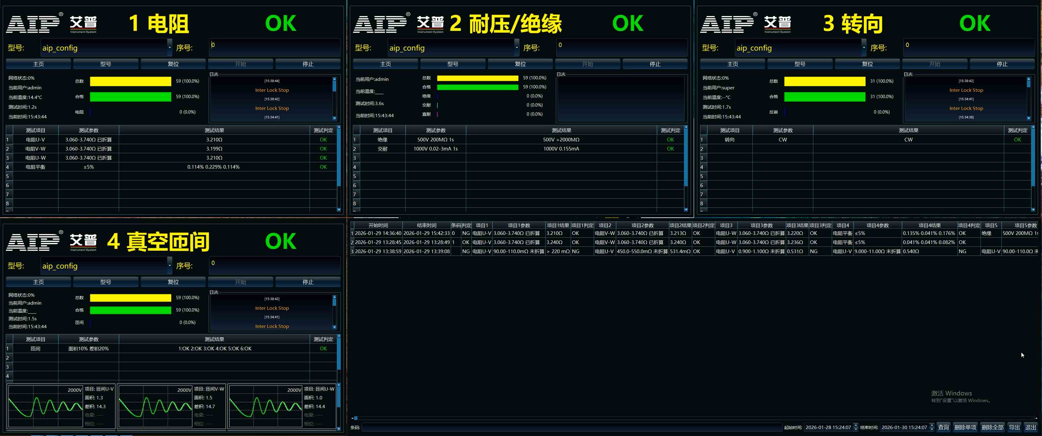 電機(jī)自動(dòng)化測(cè)試站—AIP艾普